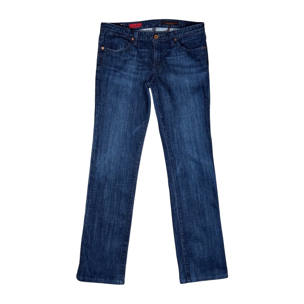 Adriano Goldschmied The‎ Casablanca Jeans Women's 31R Dark Wash Straight USA